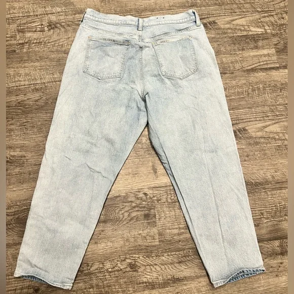 GAP Jeans Mom Denim High Rise Plus Size - Picture 3 of 3